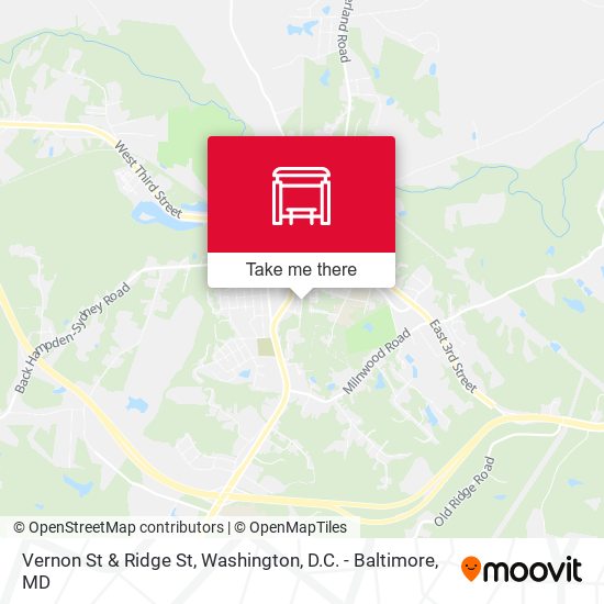 Mapa de Vernon St & Ridge St