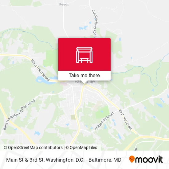 Mapa de Main St & 3rd St