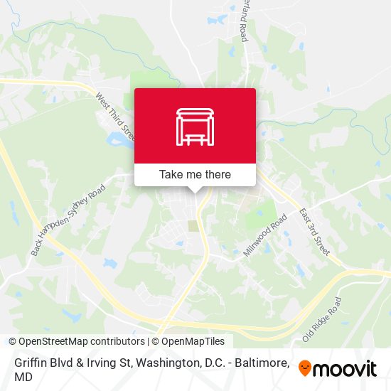 Mapa de Griffin Blvd & Irving St