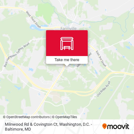 Mapa de Milnwood Rd & Covington Ct