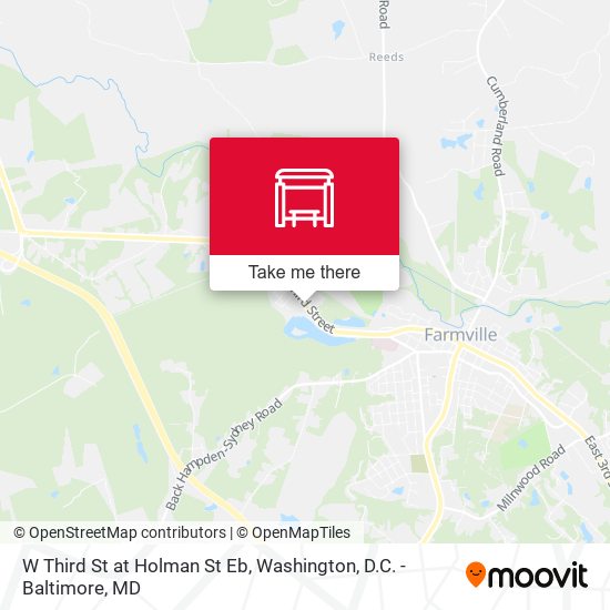 Mapa de W Third St at Holman St Eb