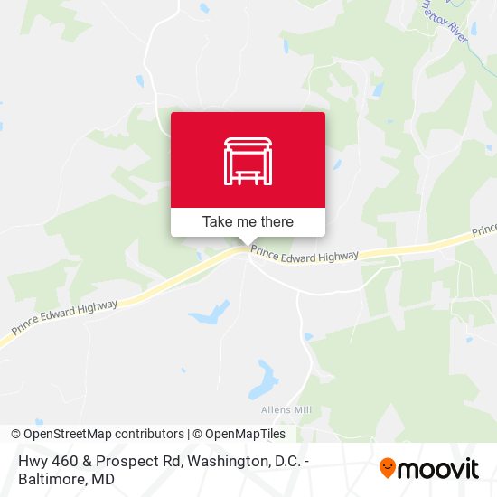 Mapa de Hwy 460 & Prospect Rd