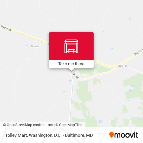 Mapa de Tolley Mart