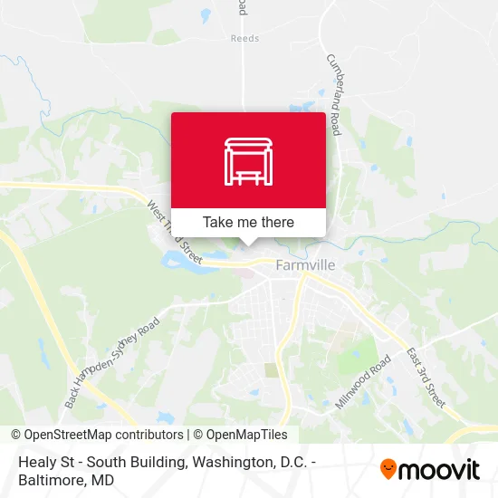 Healy St - South Building map