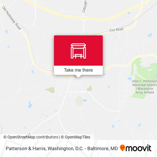 Patterson & Harris map