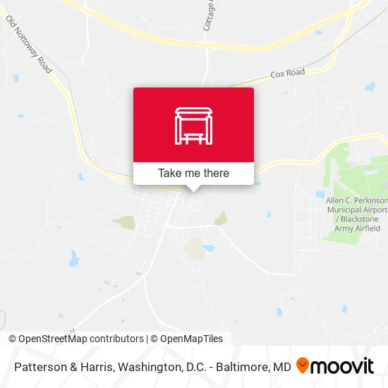 Patterson & Harris map