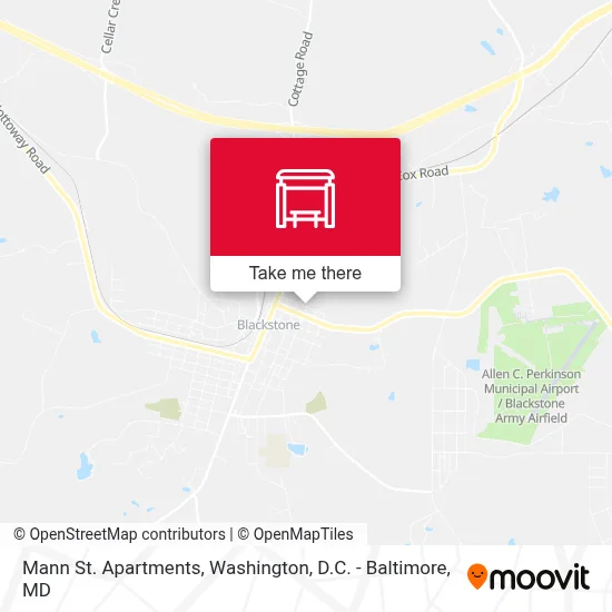 Mann St. Apartments map