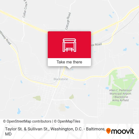 Taylor St. & Sullivan St. map