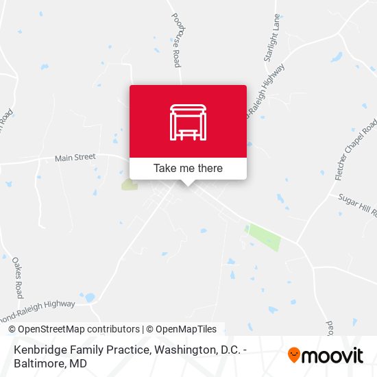 Mapa de Kenbridge Family Practice