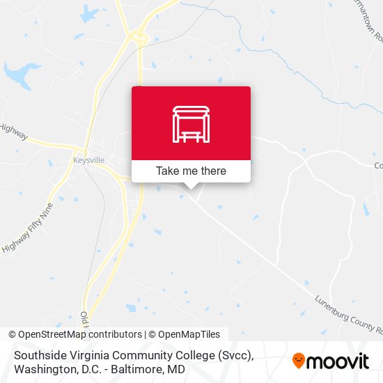 Southside Virginia Community College (Svcc) map