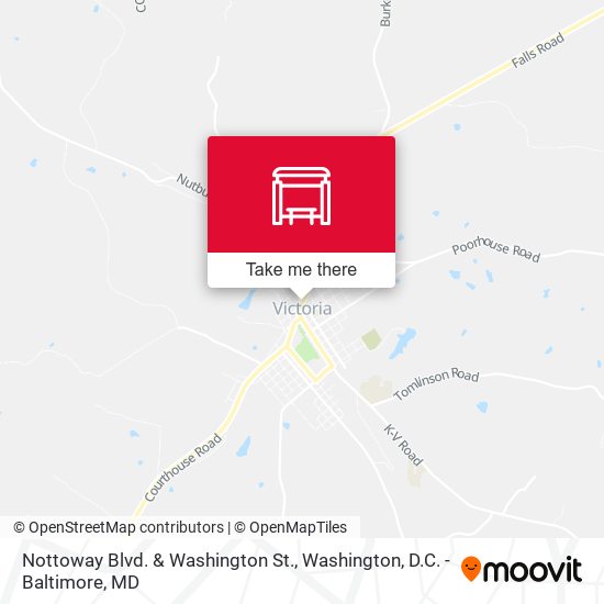 Nottoway Blvd. & Washington St. map