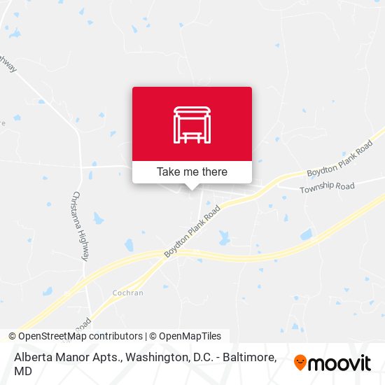 Mapa de Alberta Manor Apts.