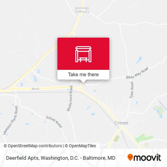 Mapa de Deerfield Apts