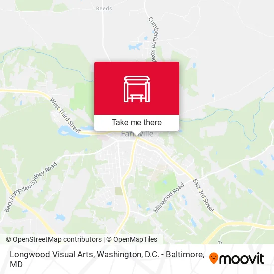 Mapa de Longwood Visual Arts