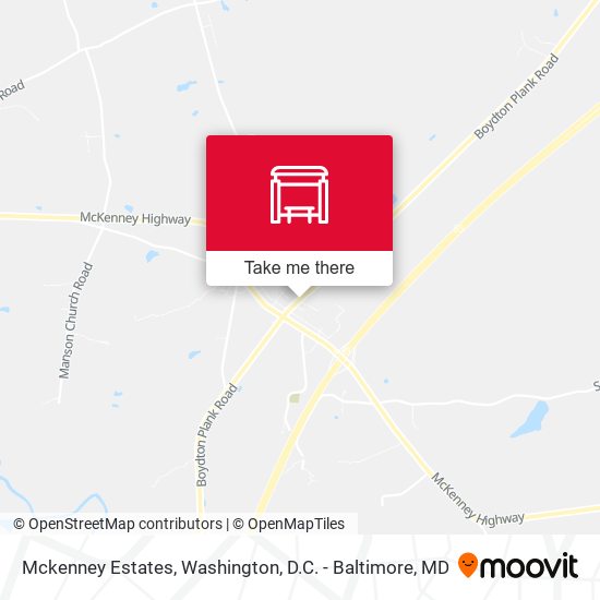 Mckenney Estates map
