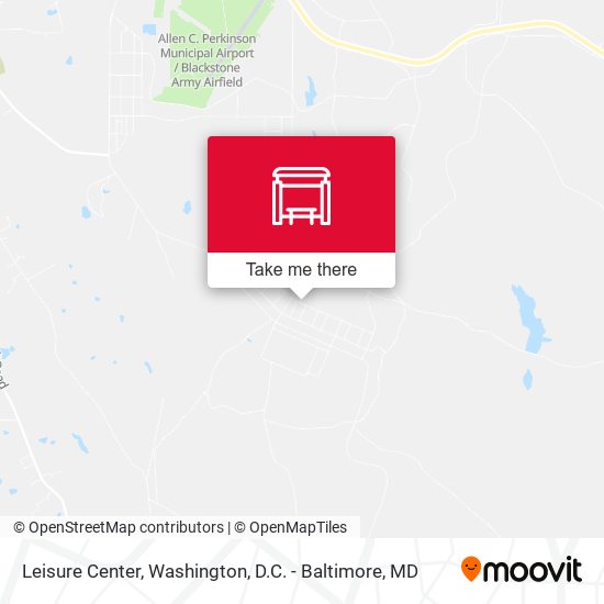 Mapa de Leisure Center