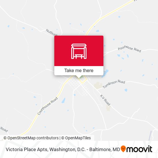 Victoria Place Apts map