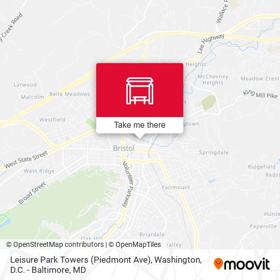 Leisure Park Towers (Piedmont Ave) map