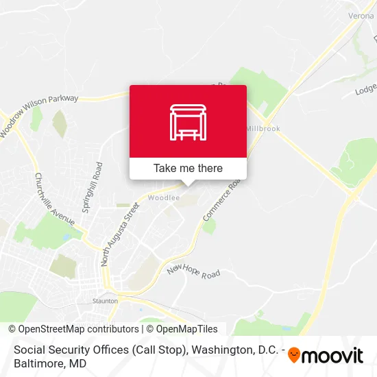 Social Security Offices (Call Stop) map