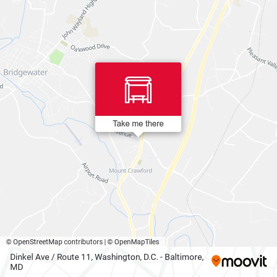 Dinkel Ave / Route 11 map