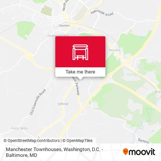 Manchester Townhouses map