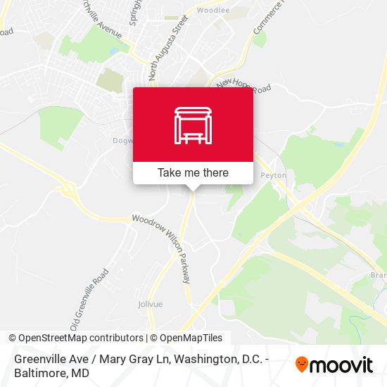 Greenville Ave / Mary Gray Ln map