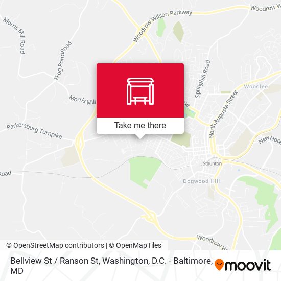 Bellview St / Ranson St map