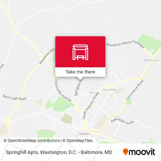 Springhill Apts map