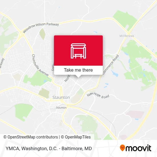 Ymca map