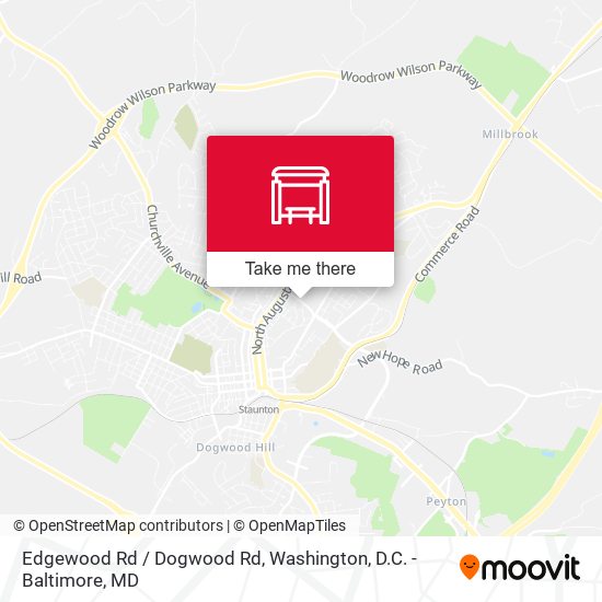 Edgewood Rd / Dogwood Rd map