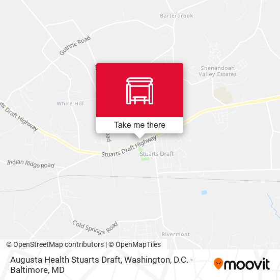 Mapa de Augusta Health Stuarts Draft