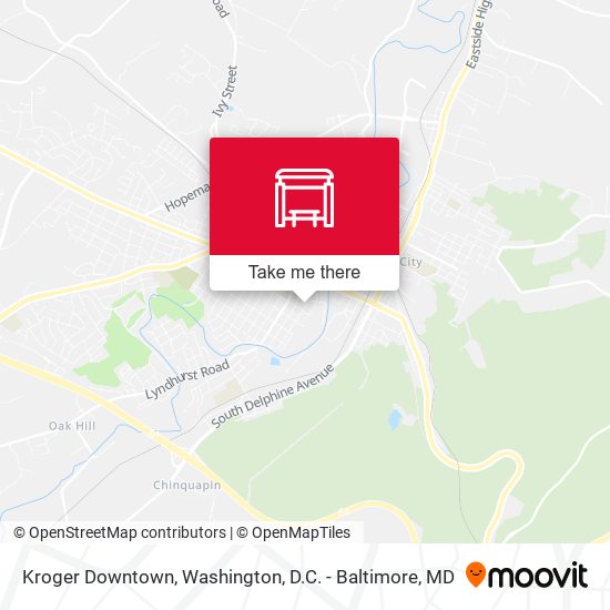 Kroger Downtown map