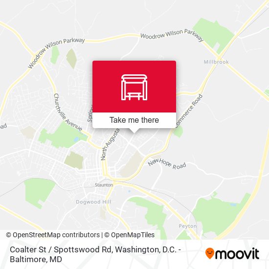 Mapa de Coalter St / Spottswood Rd