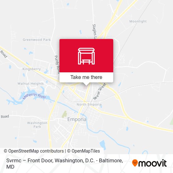 Svrmc – Front Door map