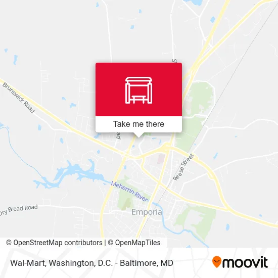 Wal-Mart map