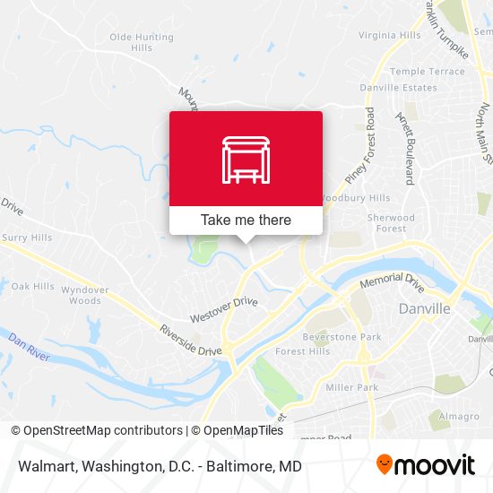 Walmart map