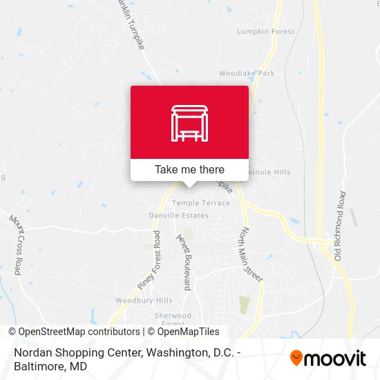 Nordan Shopping Center map