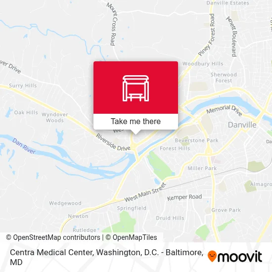 Centra Medical Center map