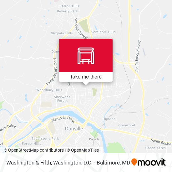 Mapa de Washington & Fifth