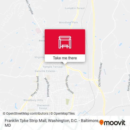 Franklin Tpke Strip Mall map
