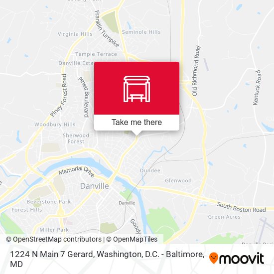 1224 N Main 7 Gerard map