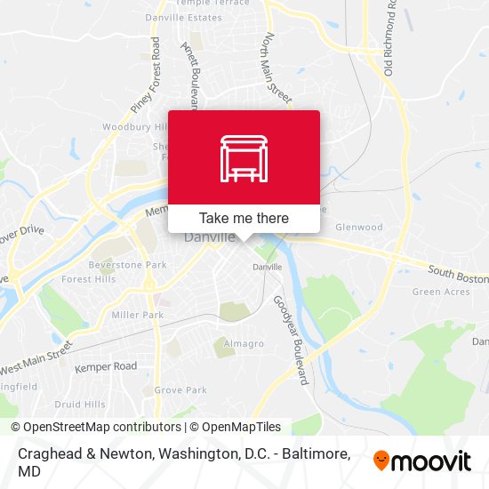 Craghead & Newton map