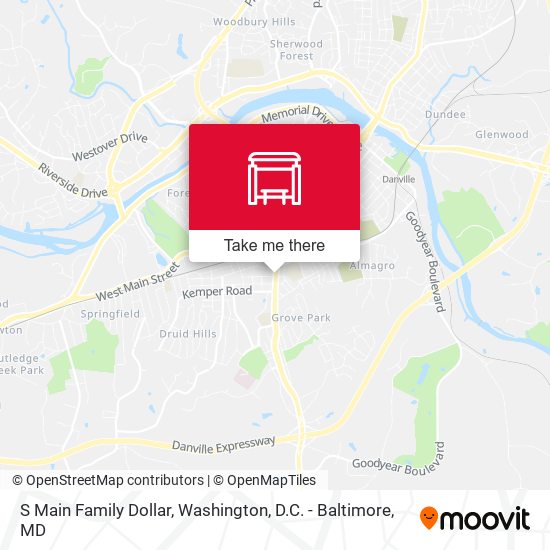 Mapa de S Main Family Dollar