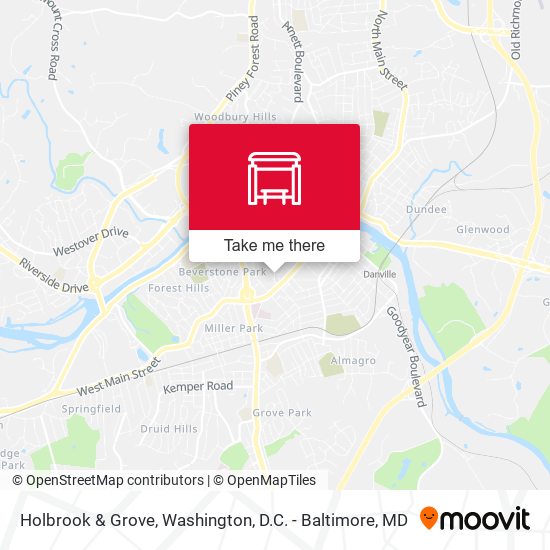 Mapa de Holbrook & Grove