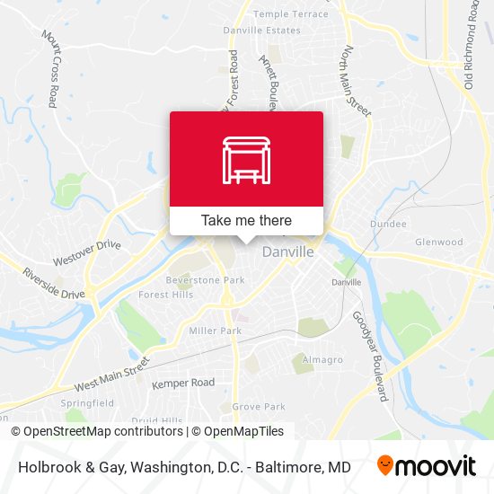 Holbrook & Gay map