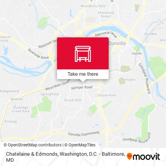 Chatelaine & Edmonds map