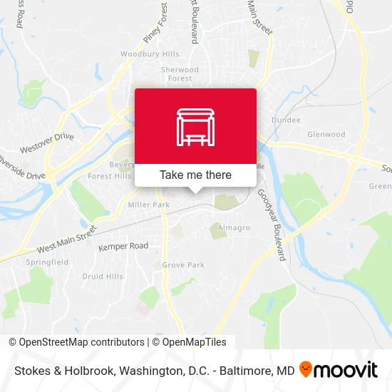 Stokes & Holbrook map