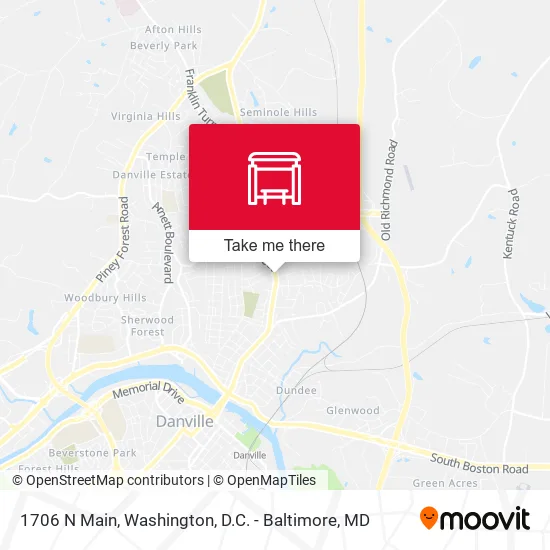 1706 N Main map