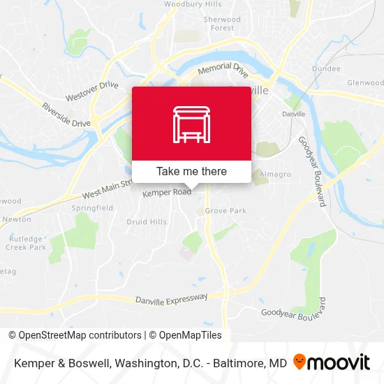 Kemper & Boswell map