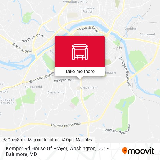 Kemper Rd House Of Prayer map